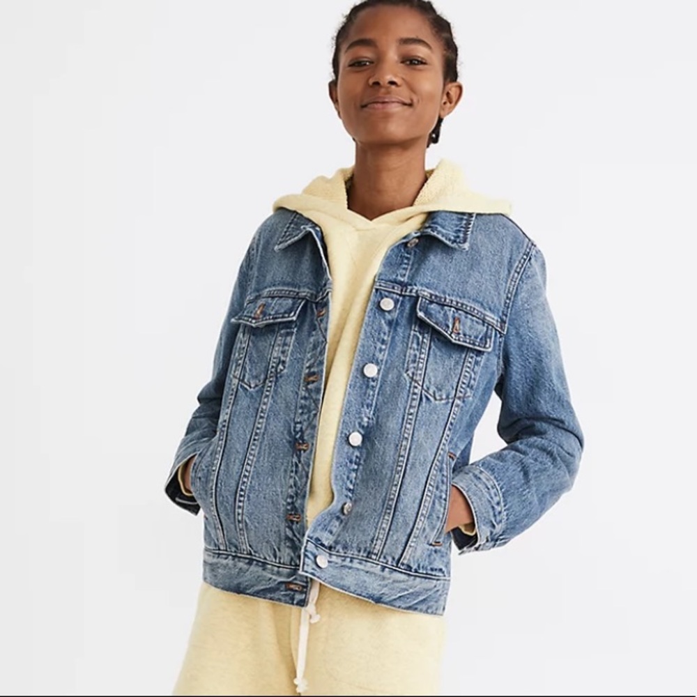 Madewell Oversize Jean Jacket (Size: S)